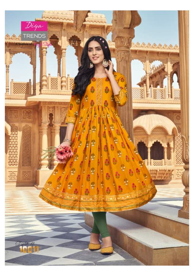Ethnicity 10 New Latest Ethnic Wear Rayon Embroidery Kurti Collection